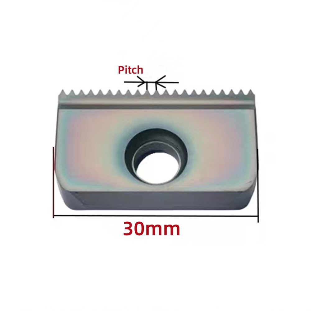 1pcs 30I 2.0ISO GR520 Internal thread Comb thread milling insert Machined steel
