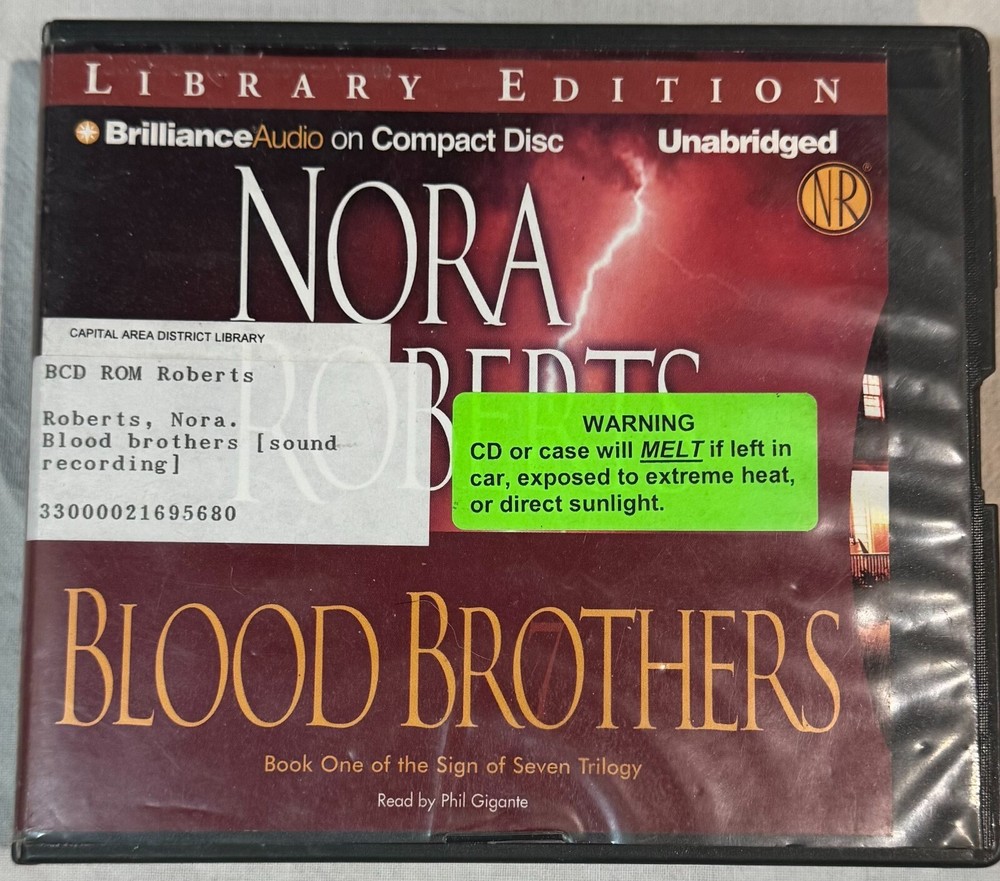 Audiobooks on CD Choose A Title! Ex Library