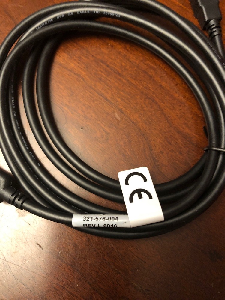 New Intermec USB Interface Cable 321-576-004 , USB TYPE A TO TYPE B