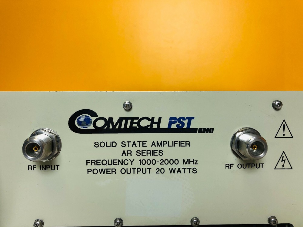 Comtech PST AR1929-20 1000 to 2000 MHz Solid State Linear RF Amplifier. Tested!