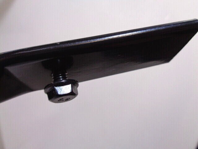 COMPRESSOR TOW HANDLE UNIVERSAL MULTI USE PULL HANDLE BLACK METAL with FIXINGS