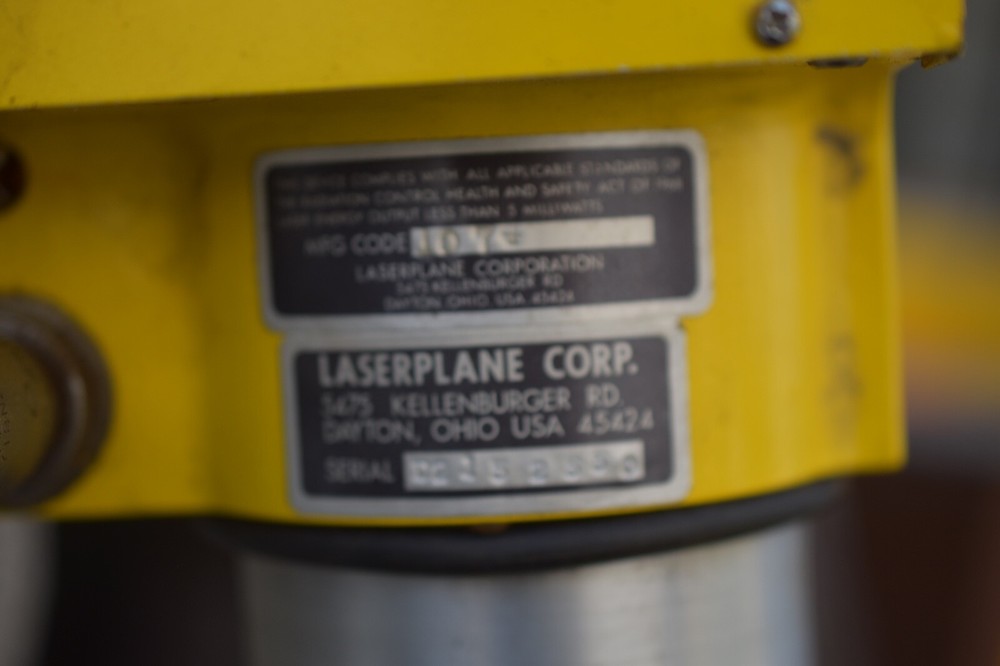 laser plane command post alignment