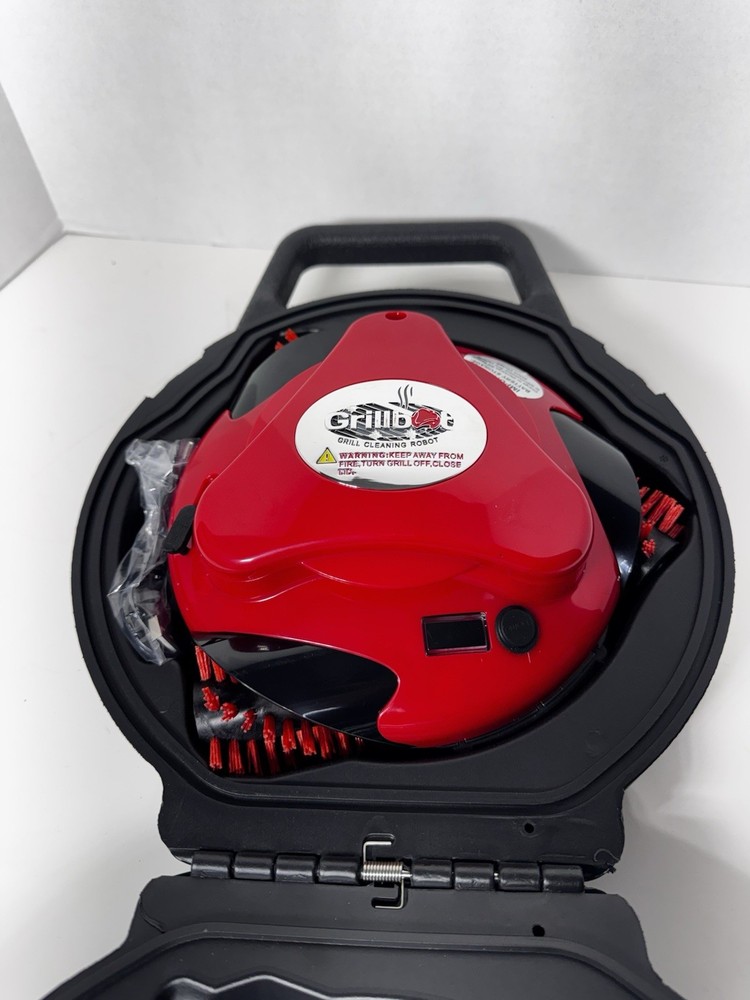 Grillbot Automatic Grill Cleaner Robot with Nylon Brushes - New Open Box