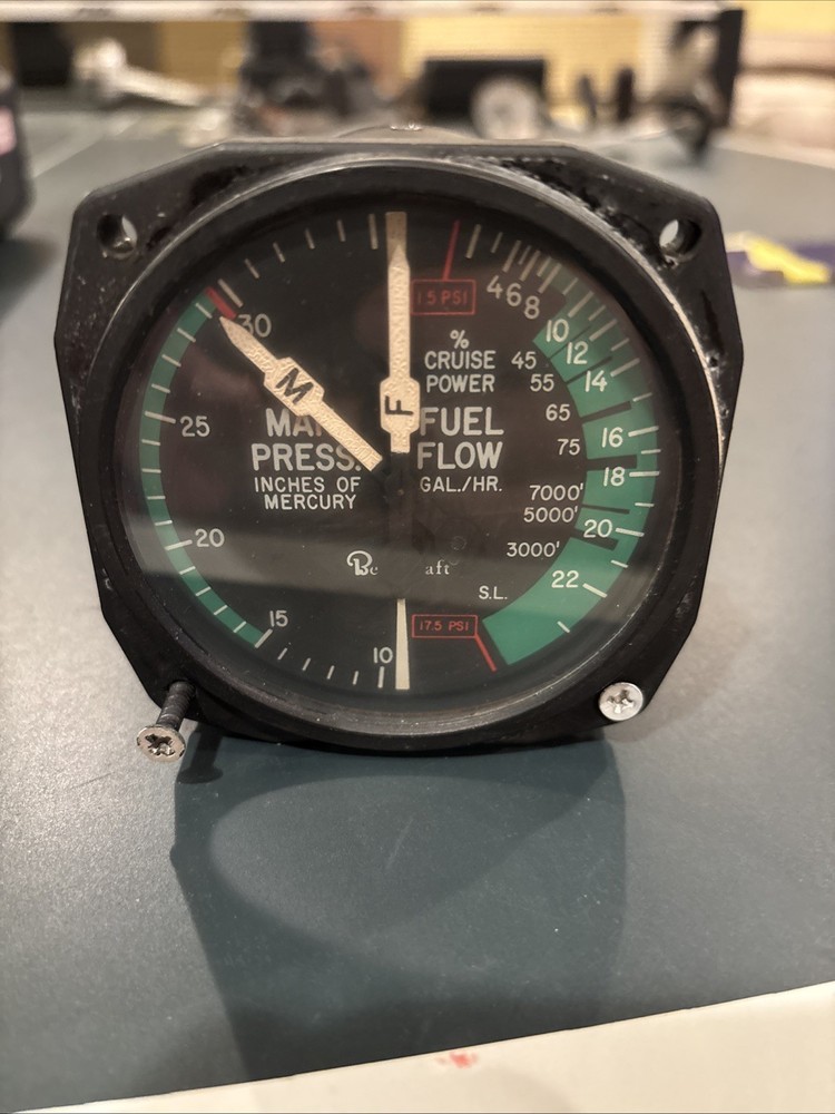 Beechcraft Manifold Pressure And Fuel Flow
