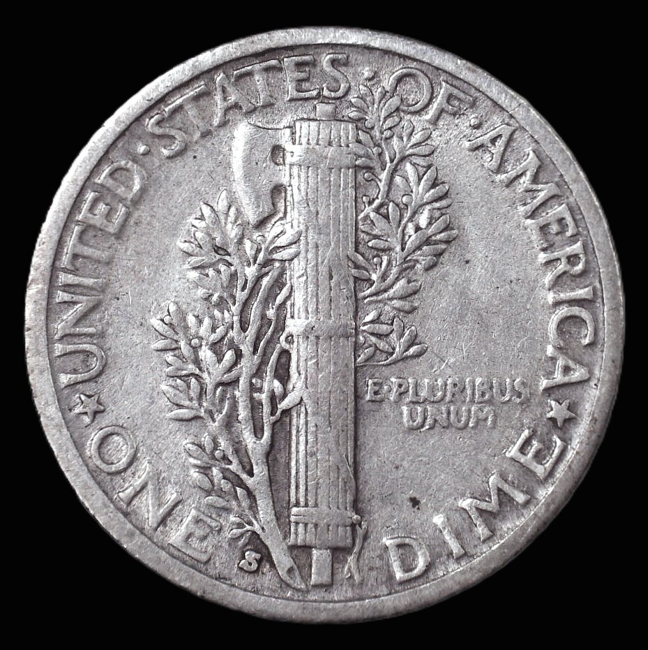 1931 S Mercury Dime - EXTREMELY FINE