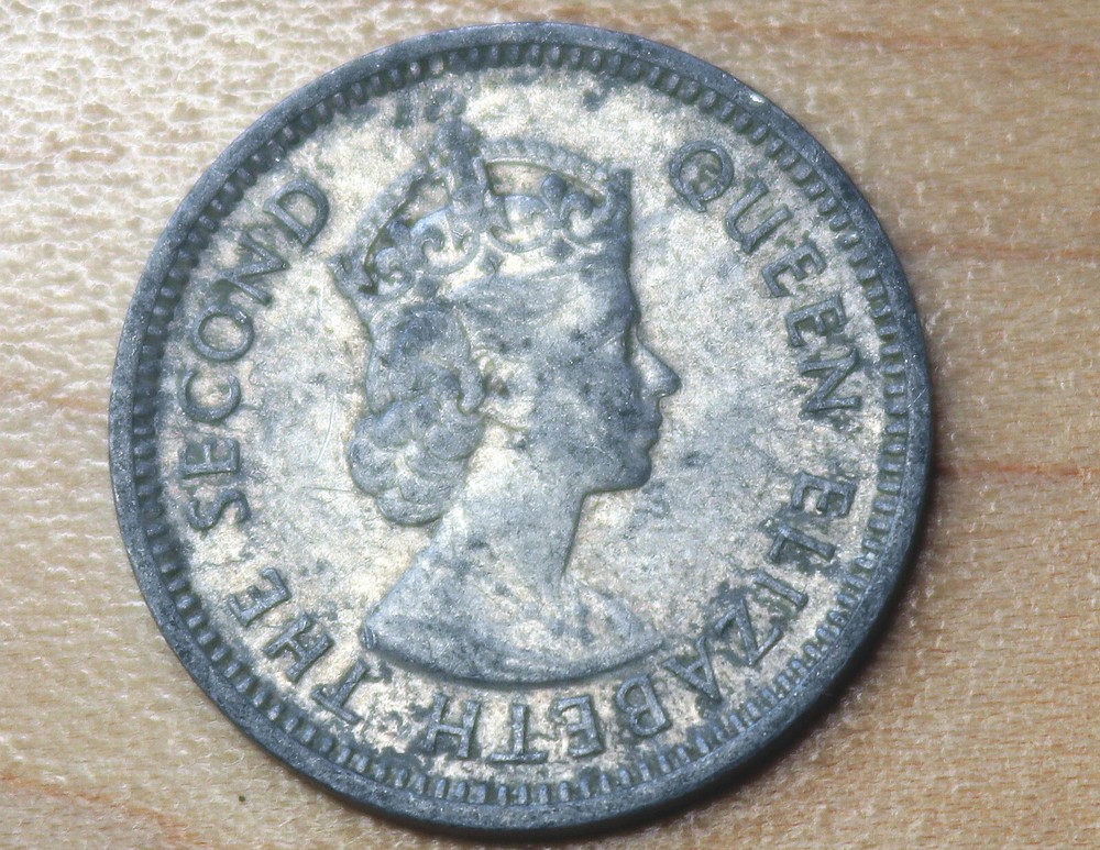 1976 Belize 5 Cents