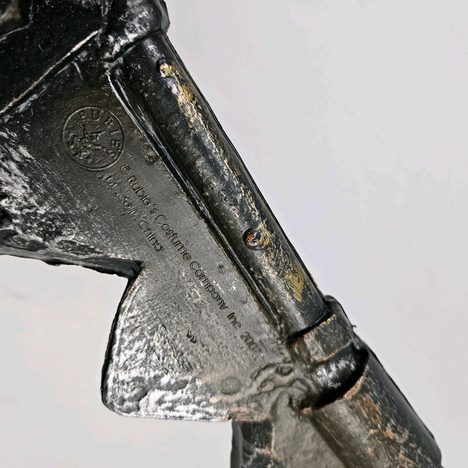 Vintage Rusty Saw Halloween Costume Prop Rubies Weapon Cosplay Plastic 2007