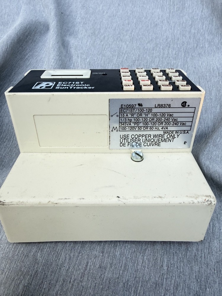 Electronic Sun Tracker EC71ST-Timer Working