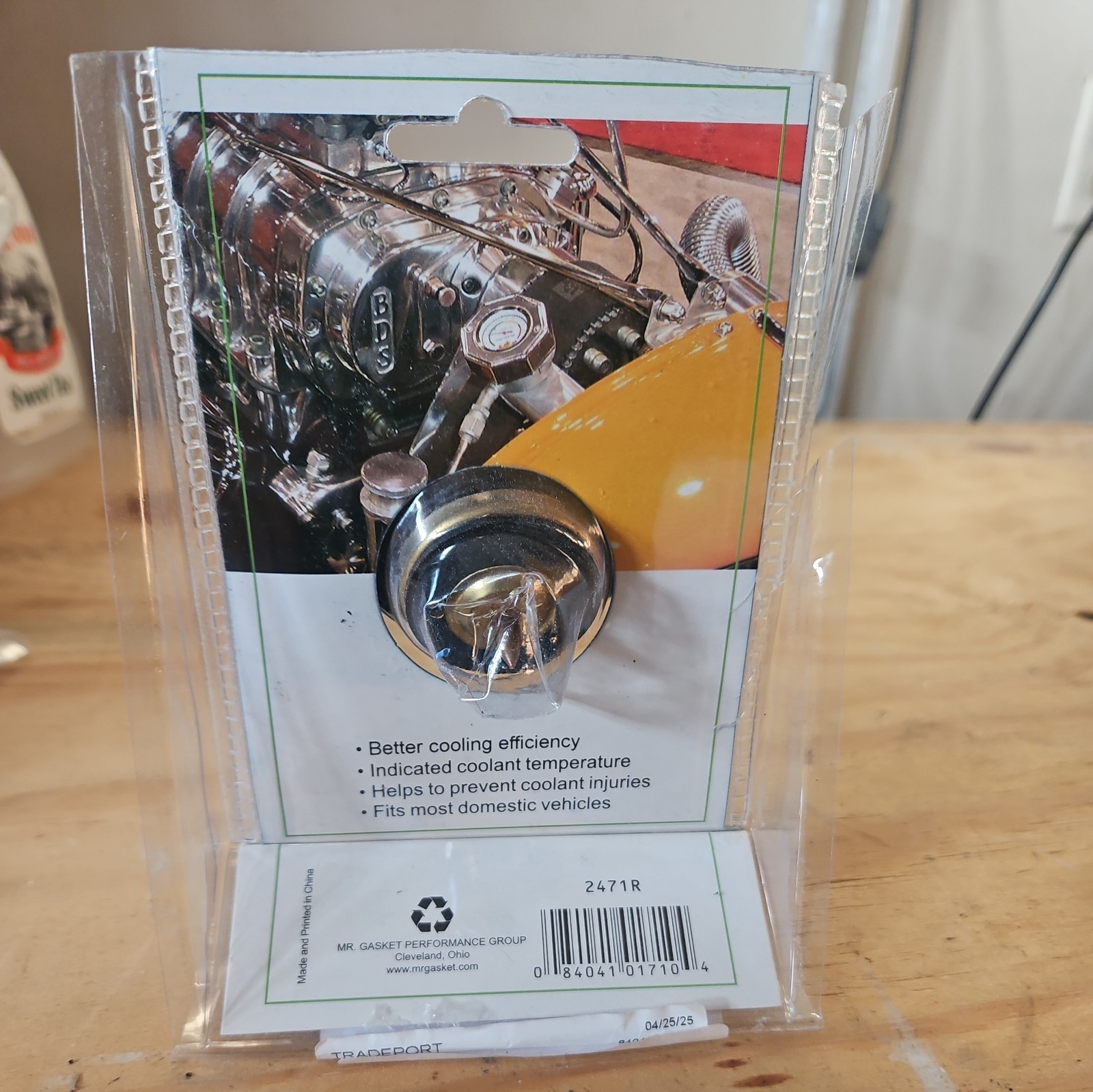 Mr Gasket 2471R Thermocap Radiator Cap