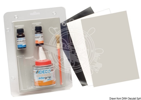 Adeco Inflatable Pvc Repairkit White