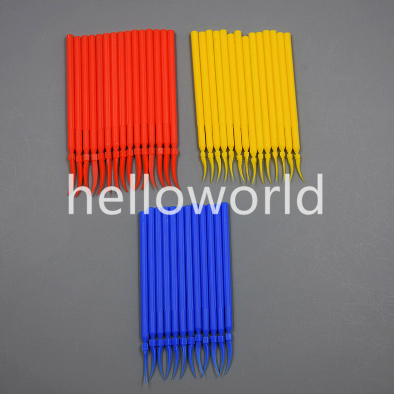 Large/Medium/Small Optional Size 100 Pcs Dental Plastic Interdental Poly Wedges