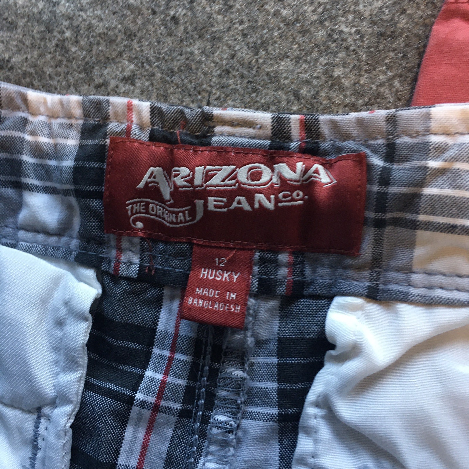Boys Size 12 Shorts Clothing Lot 3x Summer Cargo Plaid Casual