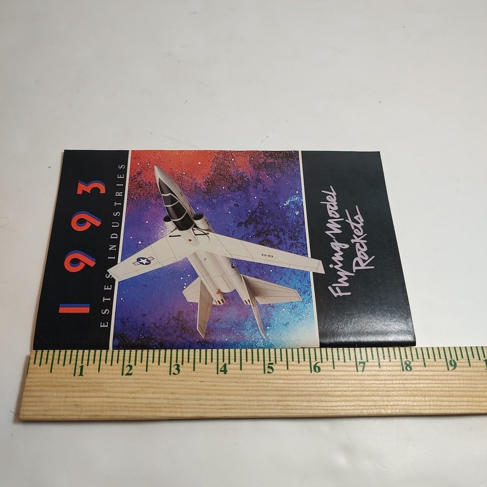Estes Flying Model Rocket 1993 Catalog