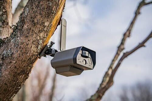 TACTACAM Defend Cellular Security Camera - No WiFi Required - Motion...