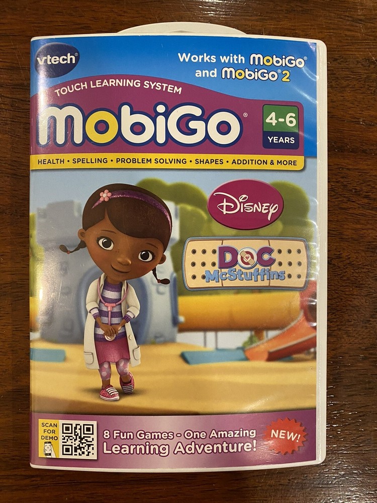 Vtech Mobigo Disney Doc McStuffins Game For Touch Learning System 4-6 Yrs