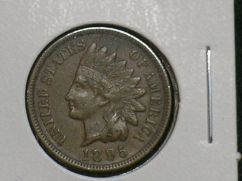 1895 Sharp Indian Cent   -  Nice XF+          AE4-4