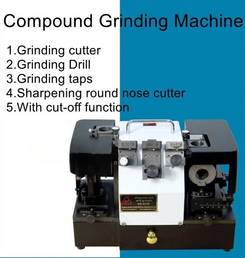 313A Composite Grinding Machine 220V 500W Precision Multifunctional Drill,