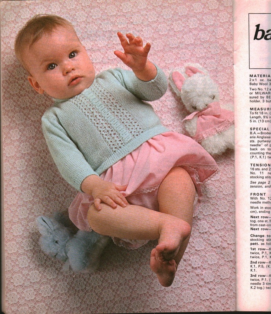 Baby Encore Knitting Pattern Designs | Patons #175