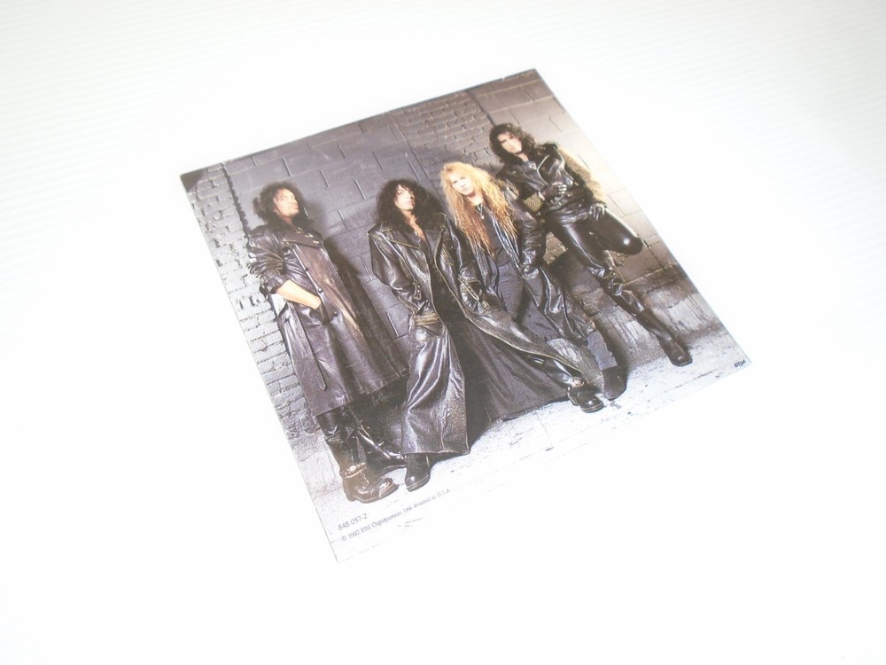 KISS ERIC SINGER BRUCE KULICK SIGNED AUTO AUTOGRAPHED CD BOOKLET - INSERT ONLY