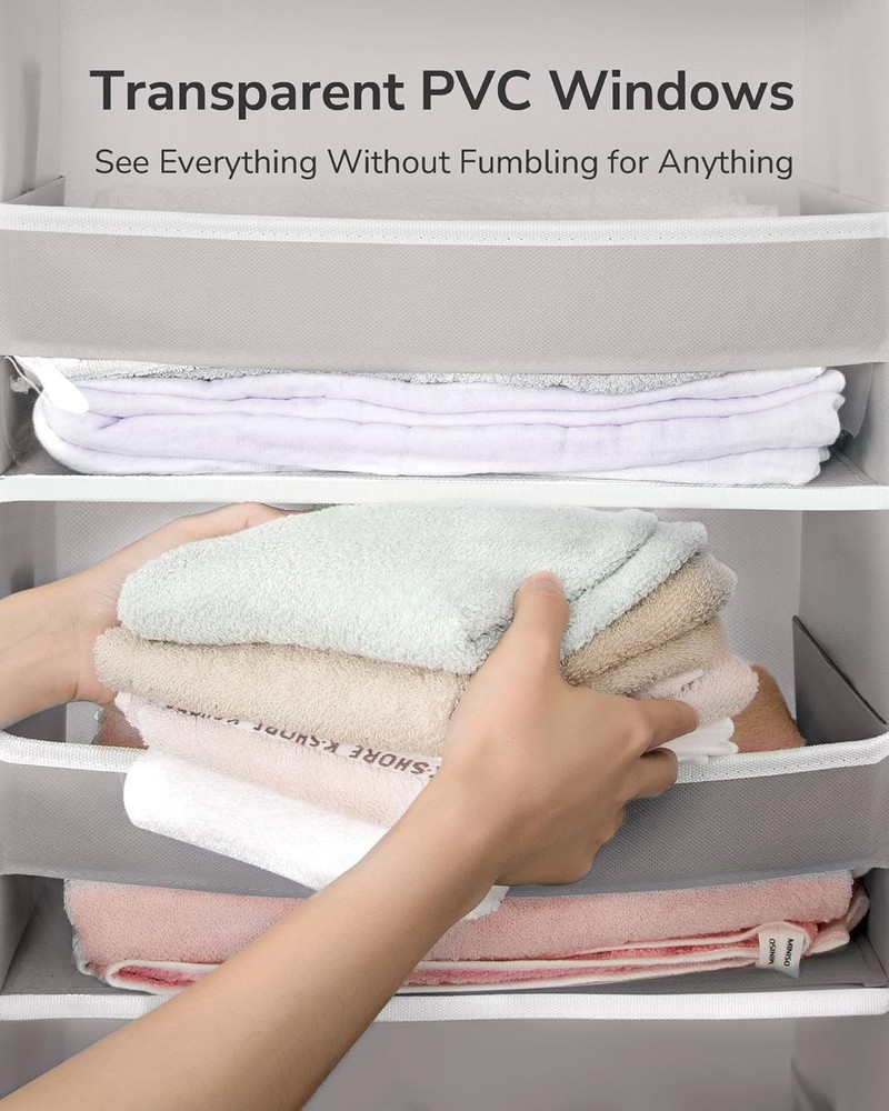 Over The Door Organizer Gray