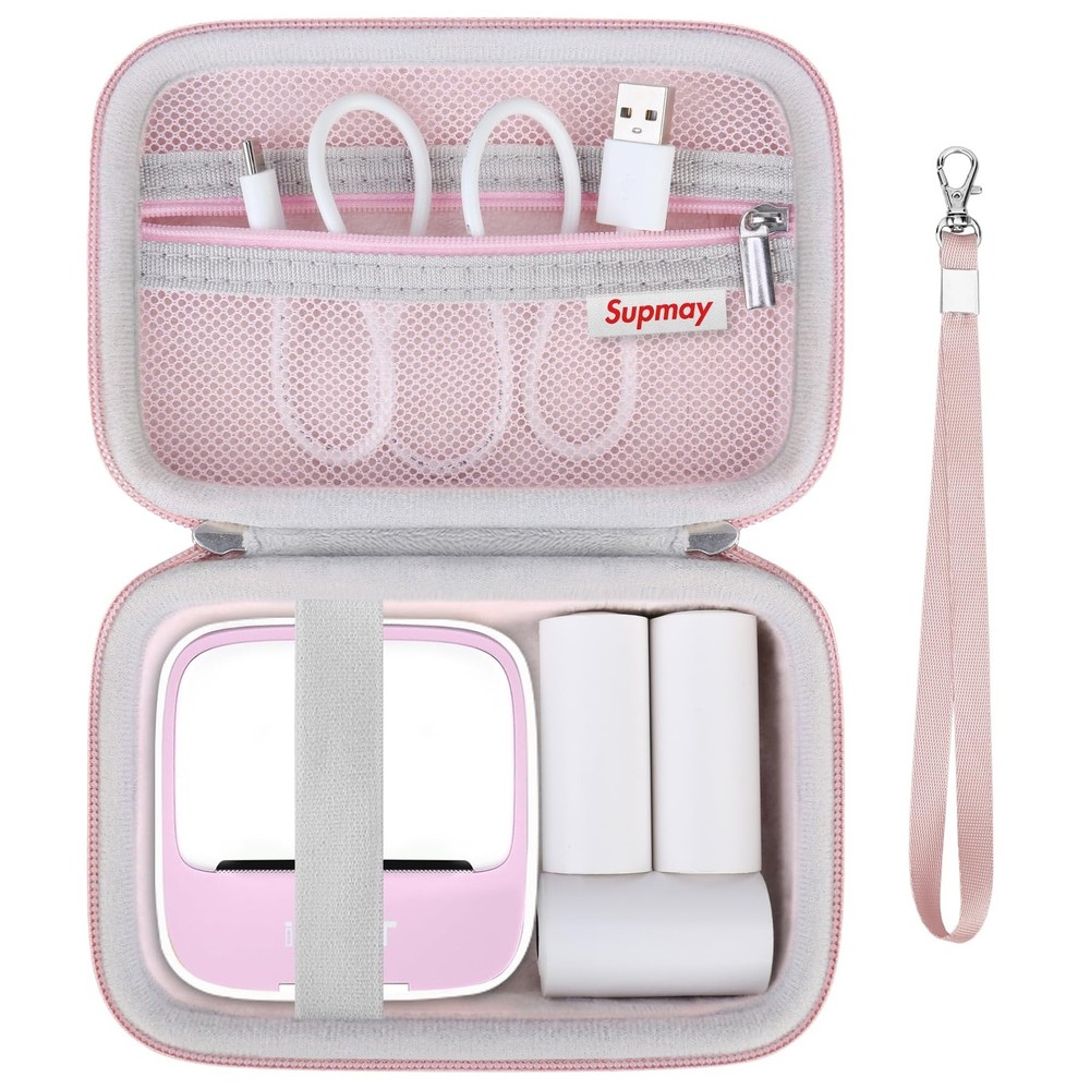 Hard Caying Case for iDPRT Mini Printer Portable Sticker Printer, Thermal Lab...