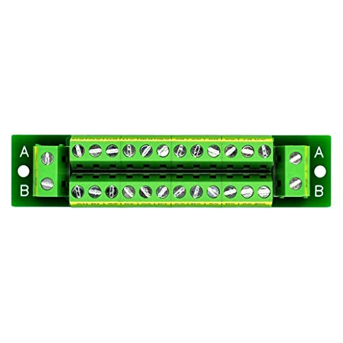 16 Amp 2x12 Position Terminal Block Distribution Module for AC DC D-1410