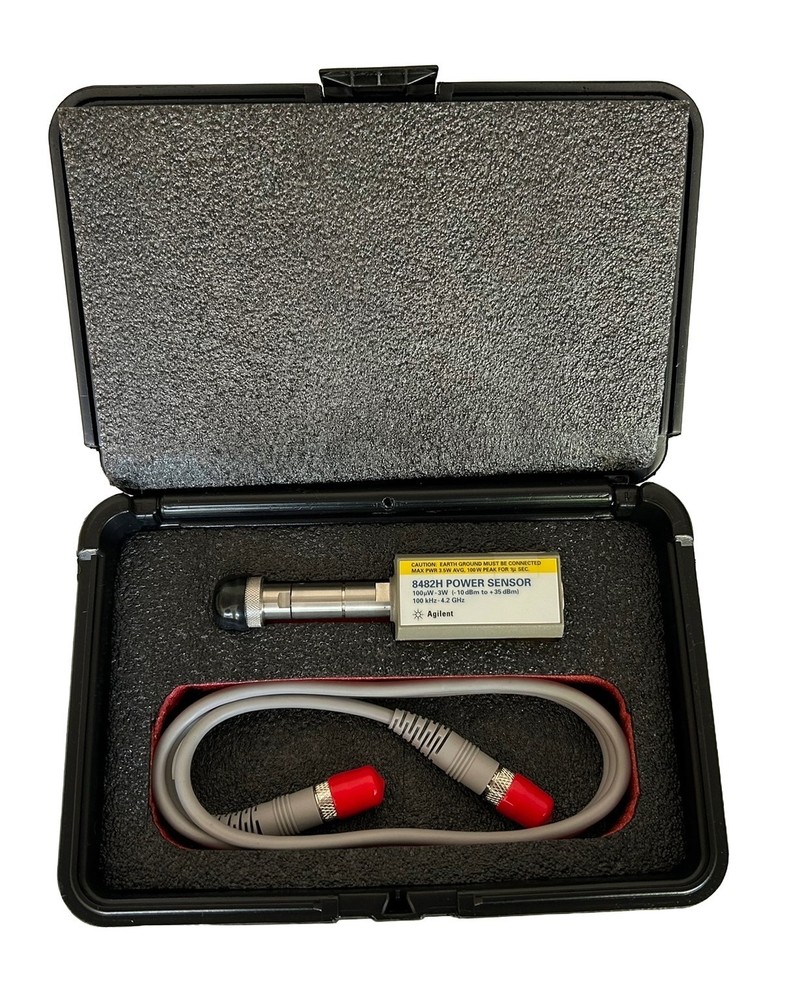 Agilent HP 8482H Power Sensor with New Sensor Cable/ Cal'ed with Data