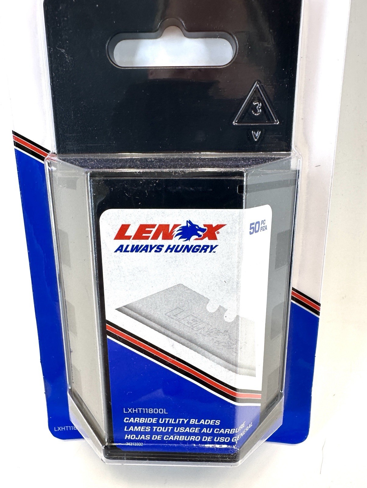 Lenox 50 Pack Carbide Utility Blade Replacement Pack Model LXHT11800L