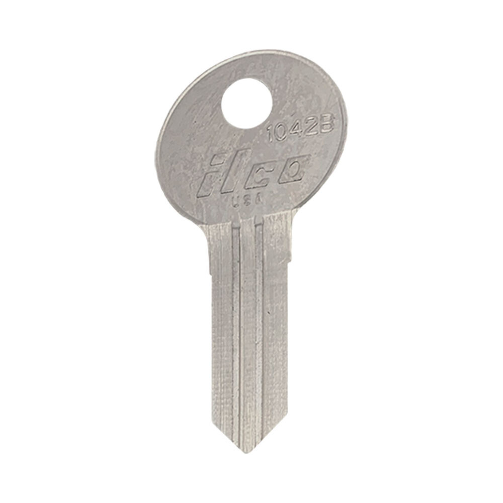 1042B Key Blank – Nickel