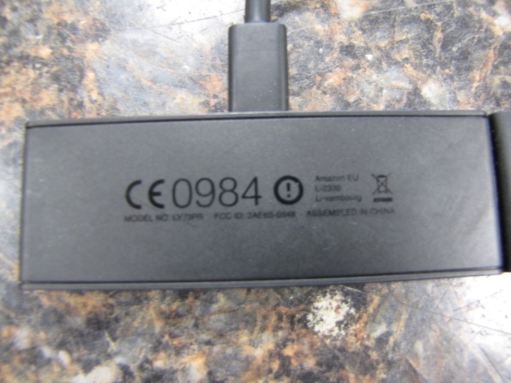 Amazon Fire stick 2nd Generation Model Number LY73PR w/ Remote & Power Adapter