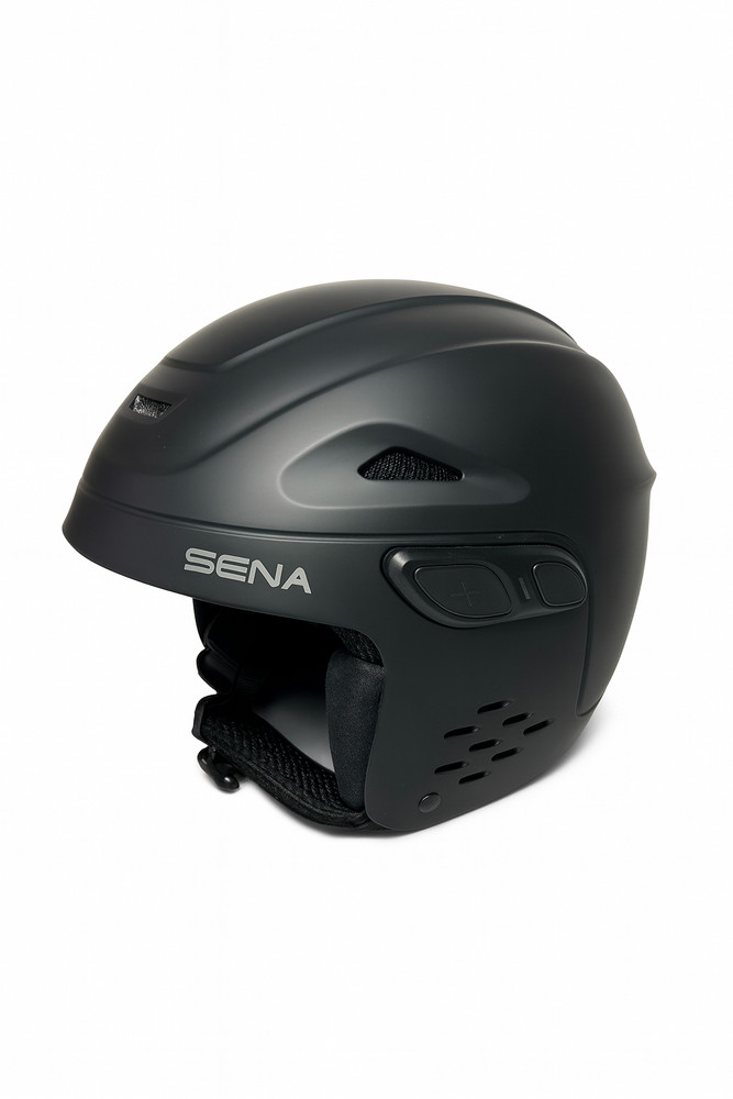 Sena Latitude SR – Bluetooth Snow Helmet with Built-In Audio (Matte Black)