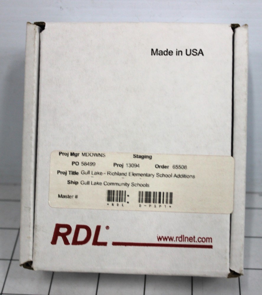 D-PSP1F Decora-Style Active Loudspeaker/White