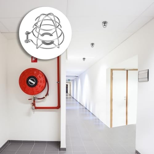 Fire sprinkler head guard cover