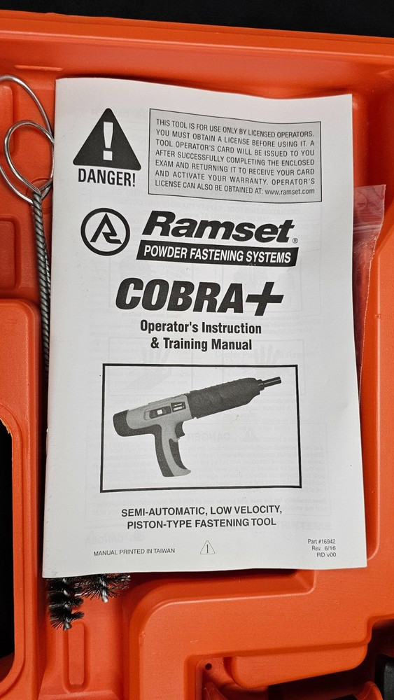 Ramset Cobra+ Powder Actuated Tool