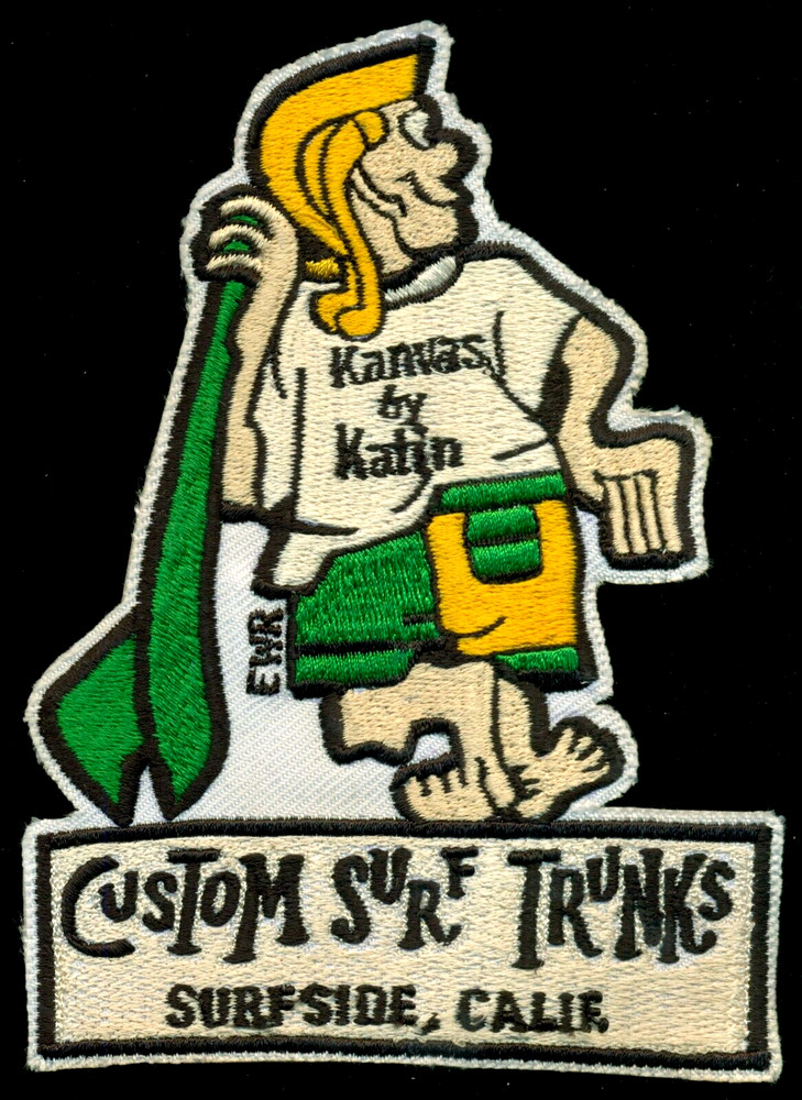 Kanvas by Katin Custom Surf Trunks Surf Surfing Patch S-10
