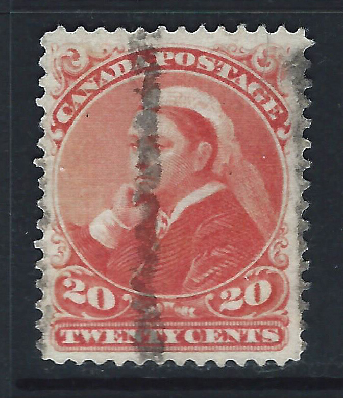 Bigjake: Canada #46, 20 cent Queen Victoria