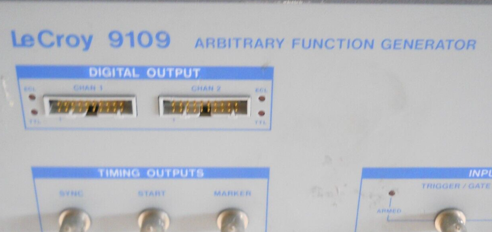 LECROY 9109 ARBITRARY FUNCTION GENERATOR *READ DESC*