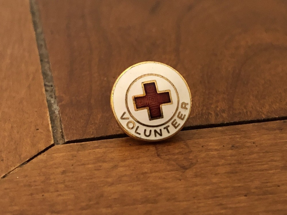 Red Cross Volunteer Uniform Pin