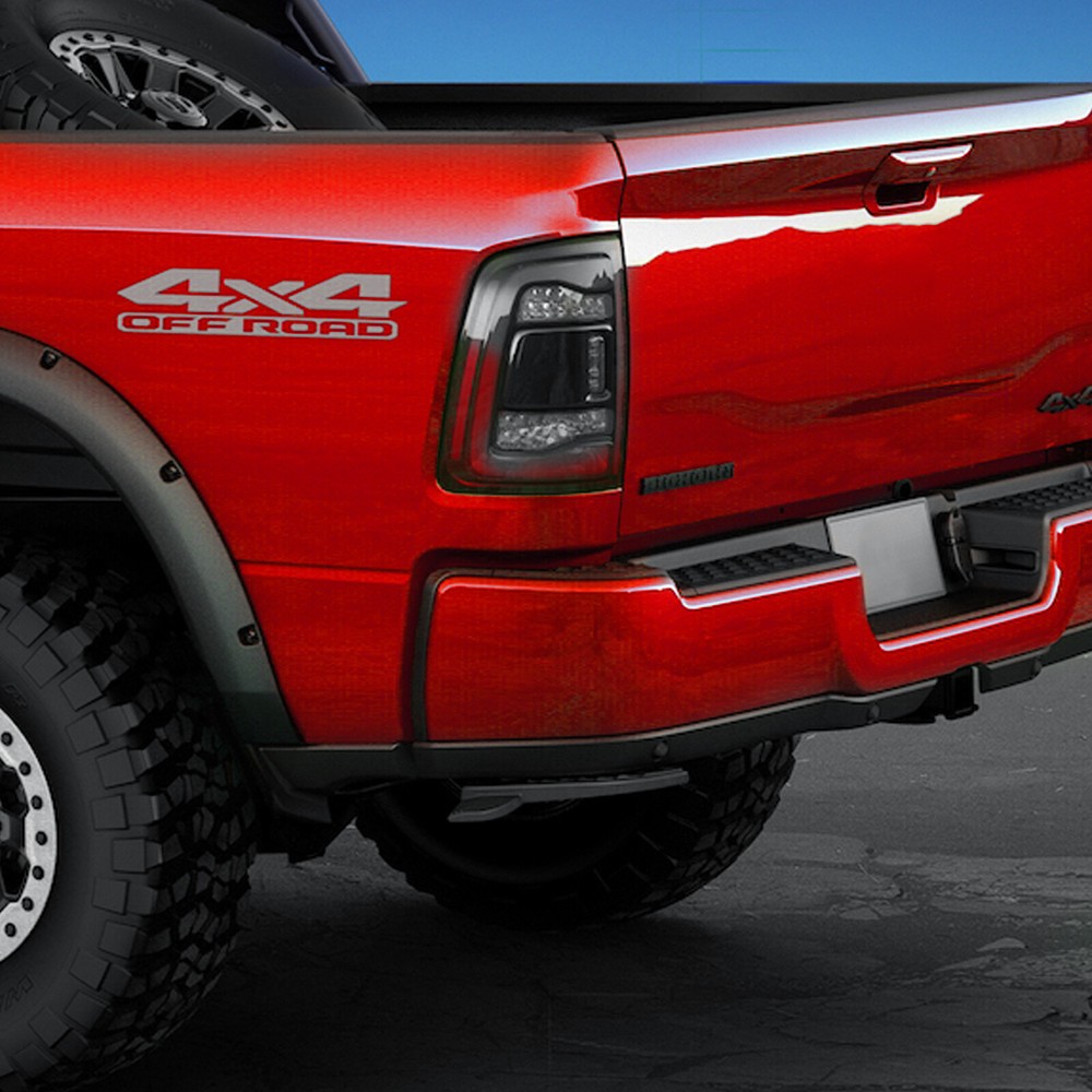 Rear Bedstep Step Retractable Bumper For Dodge Ram 2500 2022