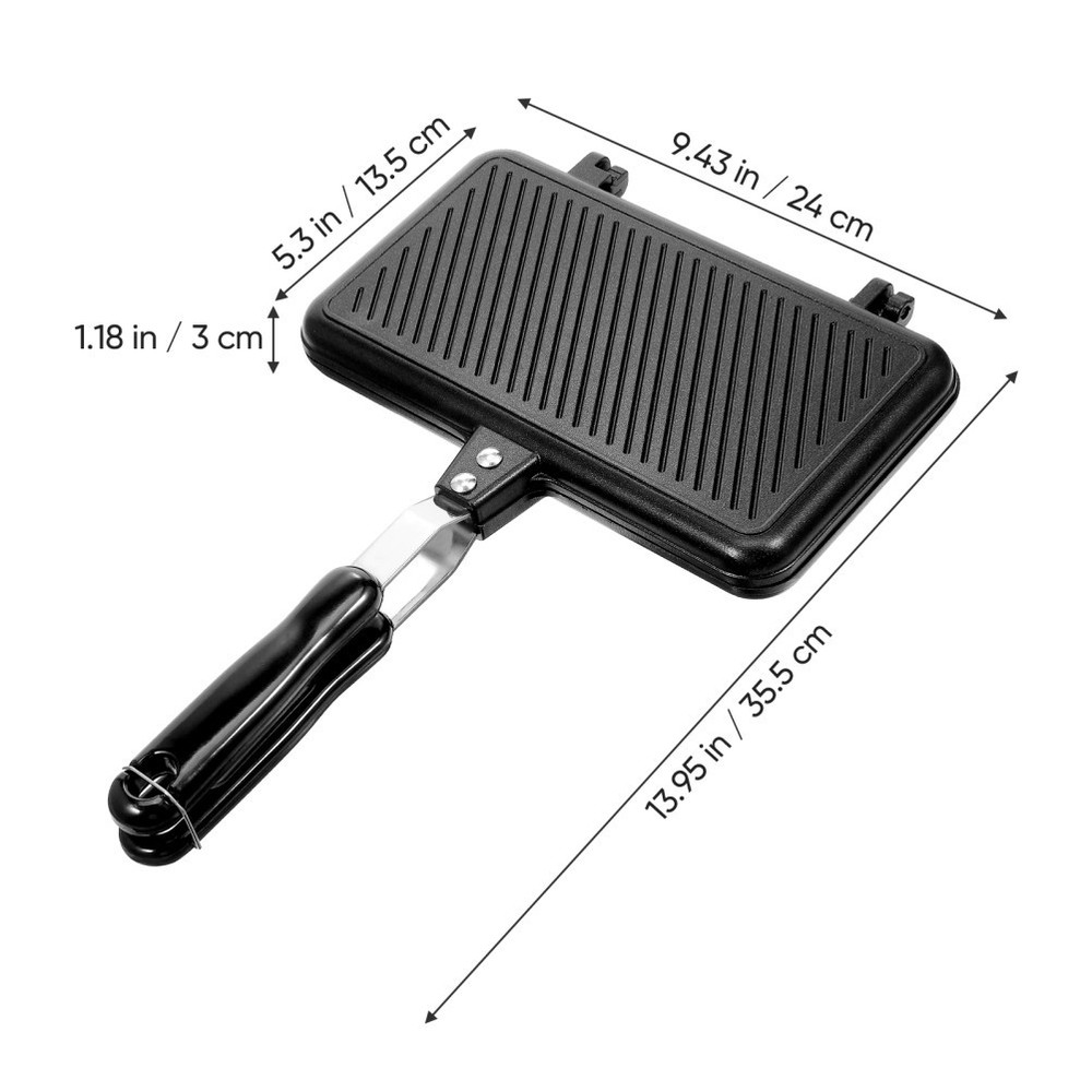 Double-sided Bakeware Baking Plate Sandwich Baking Mold Frying Pan
