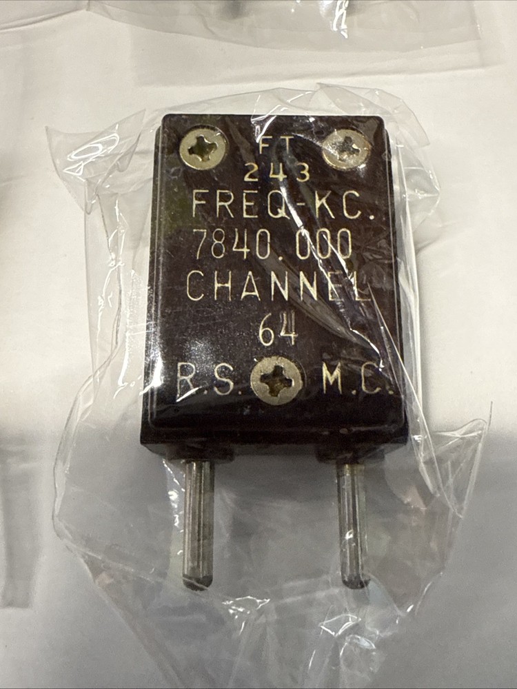 one FT243 quartz crystal 7840.000 KC from the list below: