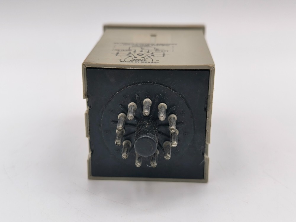 NTE Electronics R65-11AD10 Time Delay Relay Counter 10A 24-240VAC 12-Function