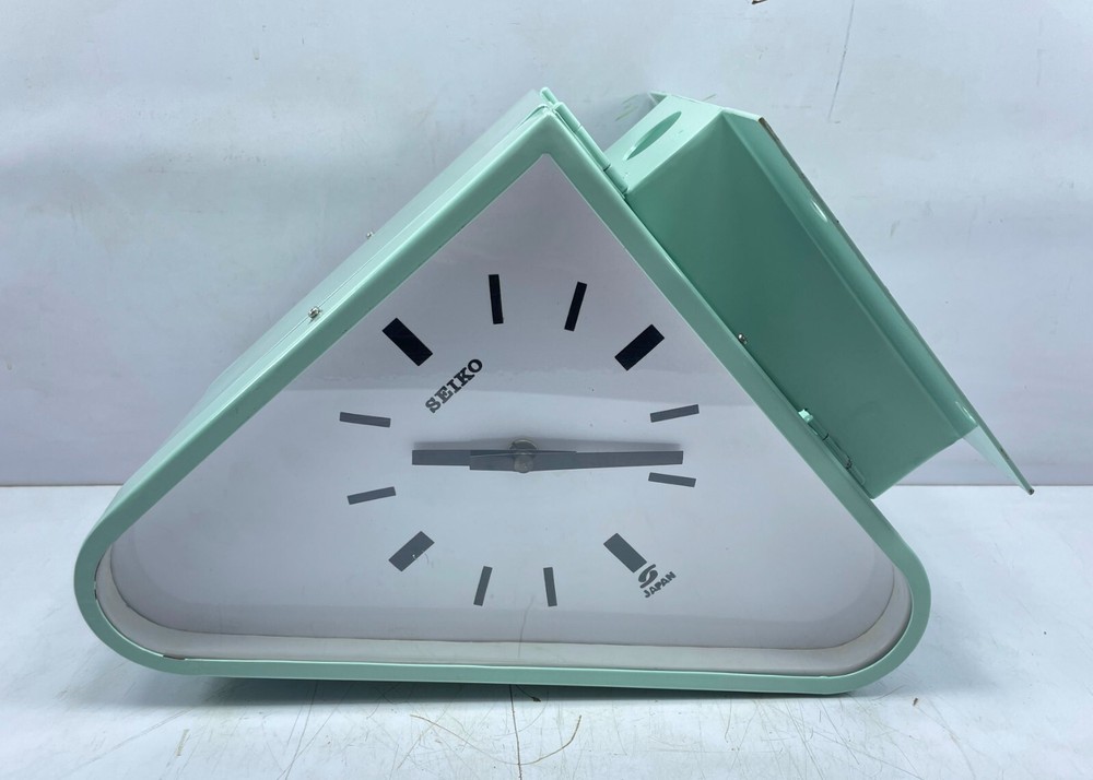 MC-018 Seikosha MC-271 Both Dialer Clock Vintage Triangular Secondary SlaveClock