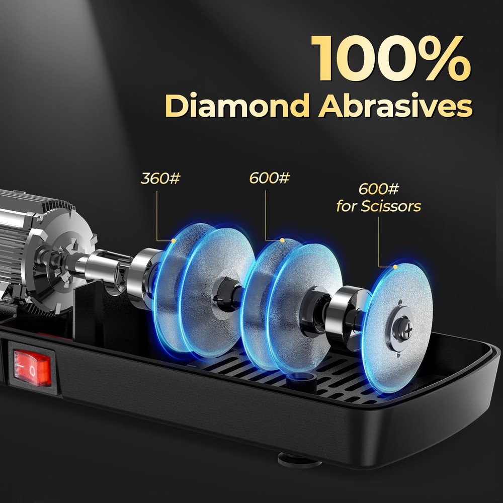 Sharpener, Protable Diamond Sharpener for Stainless Steel and Ceramic , with ...