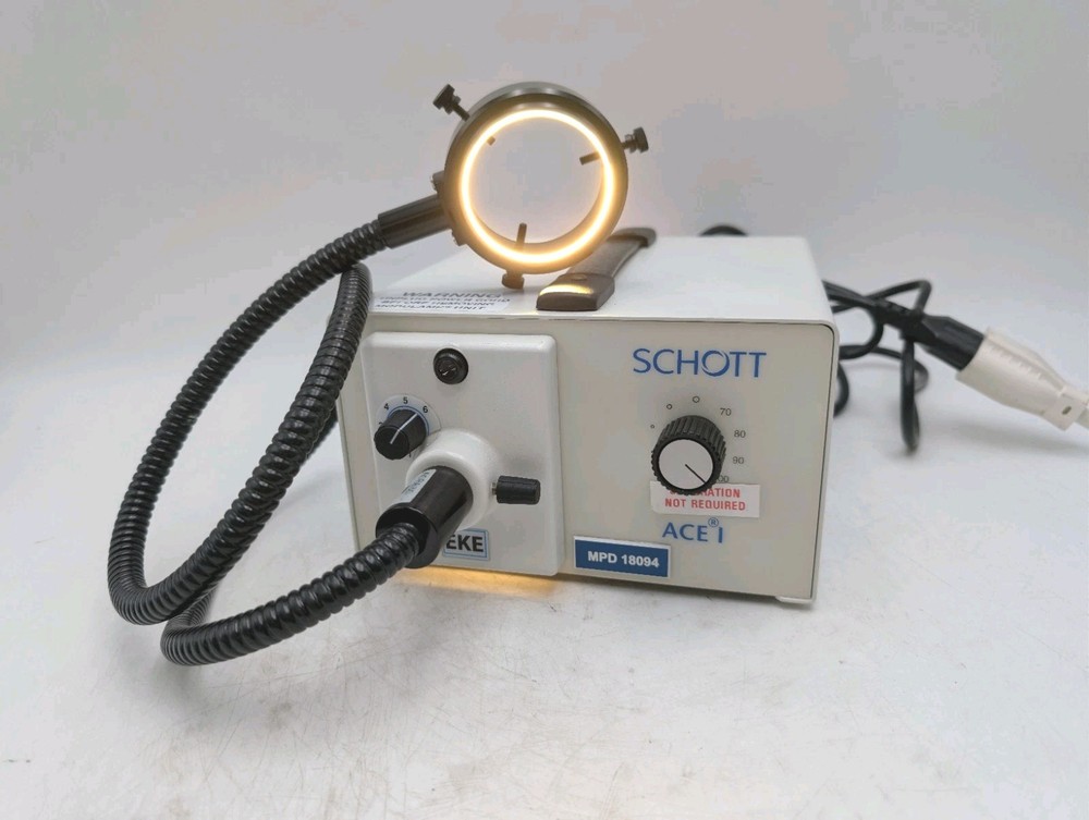 Schott Ace 1 Fiber optic light for Microscopy