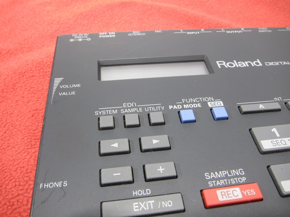 Roland MS-1 Compact Digital Sampler Looper MS1 MIJ Tested w/ power supply