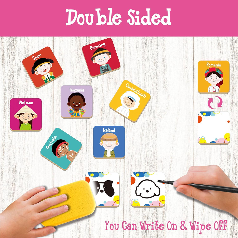 72 PCS Memory Matching Game, 36 Pairs Difference Face Memory Cards Never Forget