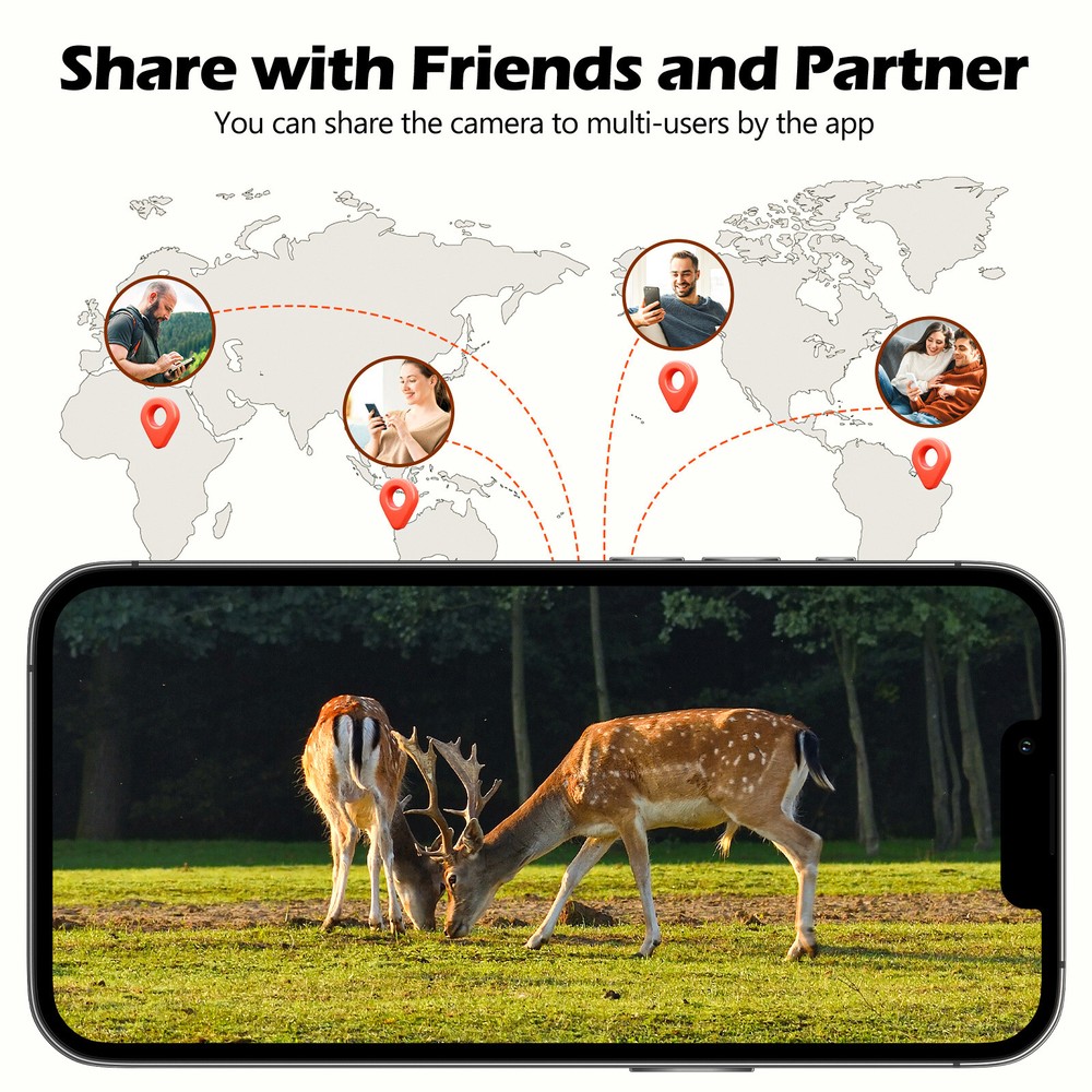 4G LTE Cellular Trail Camera Solar Trail Camera PTZ Cellular Security Camera