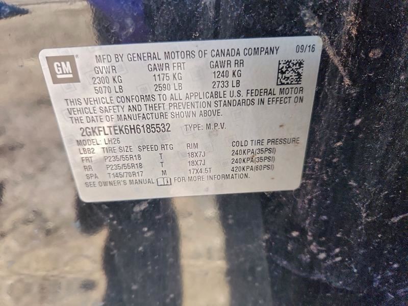 TERRAIN 2017 Glove Box OEM