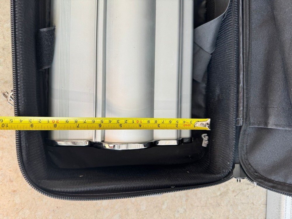 Silver Step Banner Stand 25"L